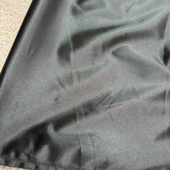 Balfour Academy Graduation Satin Robe Gown Unisex Adult Black Red 5'9 to 5'11 - Picture 10 of 12